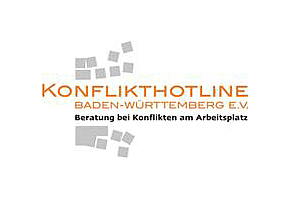 Logo der Konflikthotline Baden-Württemberg E.V. – Beratung bei Konflikten am Arbeitsplatz; Öffnet eine externe Website in einem neuen Fenster