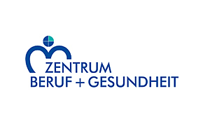 Logo des Zentrums Beruf+Gesundheit; Öffnet eine externe Website in einem neuen Fenster